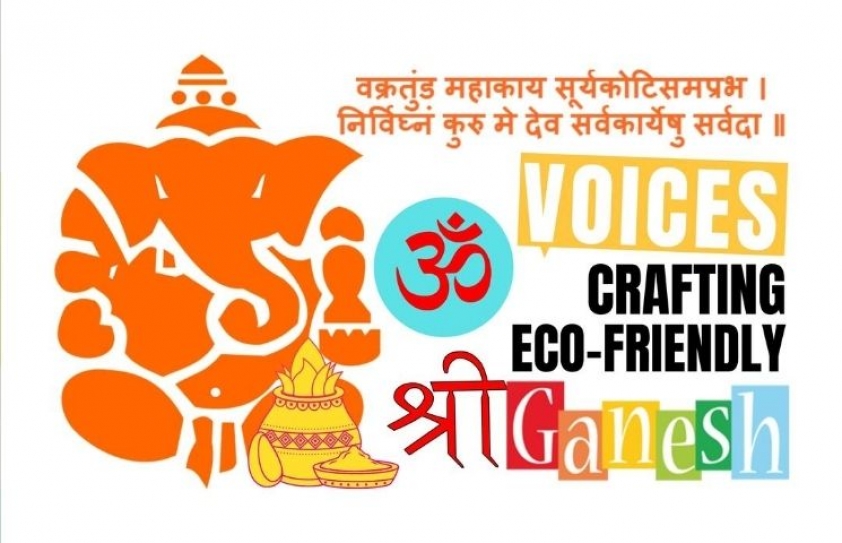 Crafting Eco-friendly Ganeshas